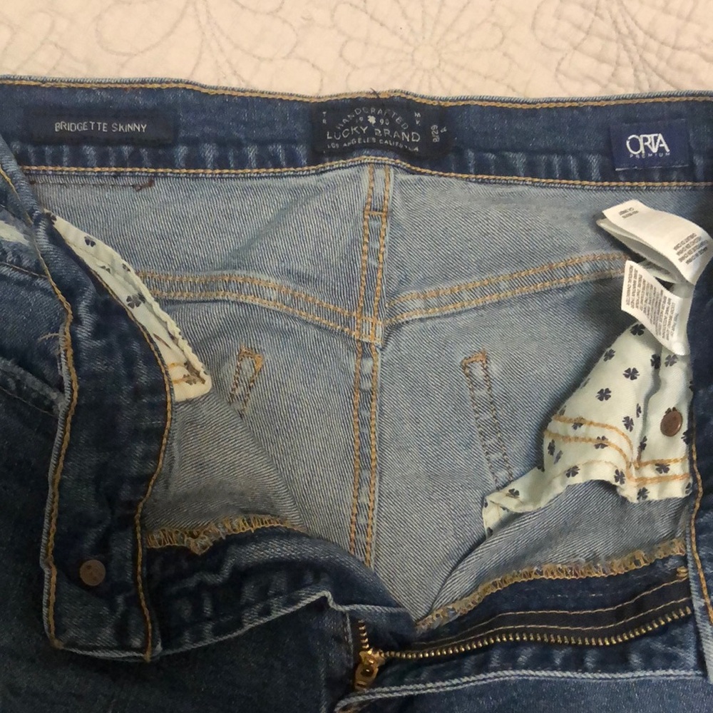 Lucky Brand High Waisted Skinny Jeans